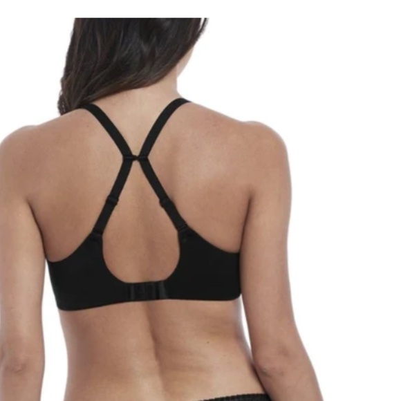 Wacoal Underwire Perfect Primer Contour Bra - Black and Blue - Size 36DD - Picture 4 of 10